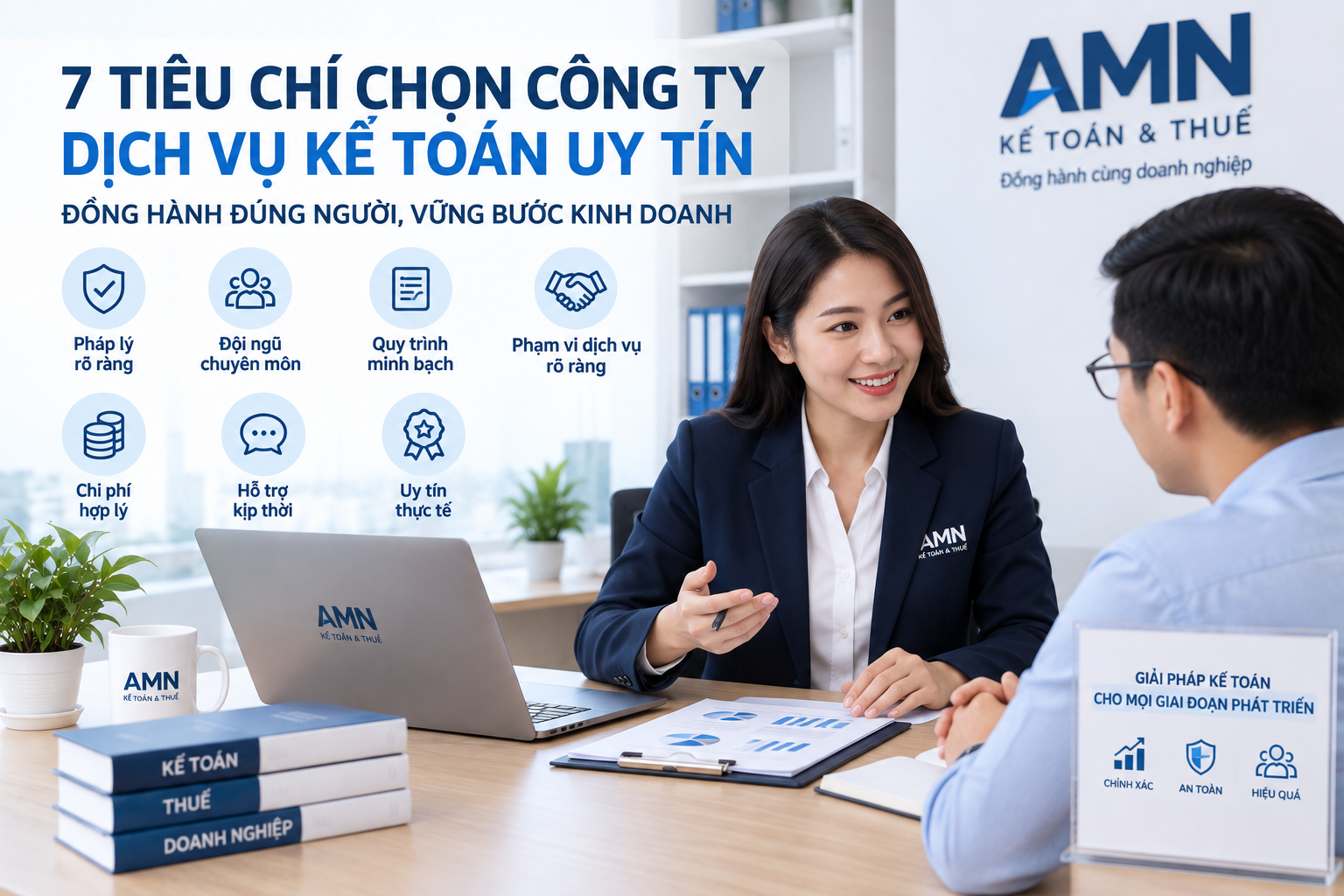 7 tiêu chí chọn công ty dịch vụ kế toán uy tín